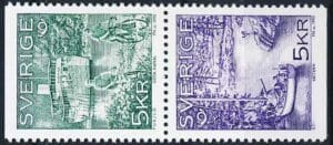Sverige AFA 1815Co+1816Cn Postfrisk