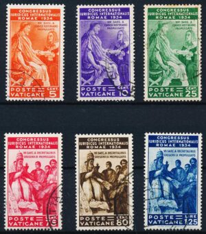 Vatikanet AFA 070-75 Stemplet