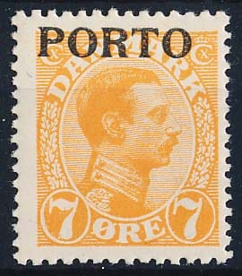 Danmark Portomærke AFA 03 Postfrisk