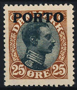 Danmark Portomærke AFA 06 Postfrisk