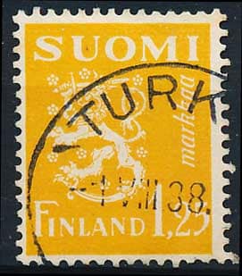Finland AFA 183 Stemplet