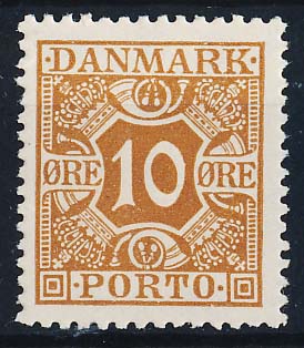 Danmark Portomærke AFA 22 Postfrisk