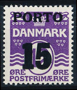 Danmark Portomærke AFA 32 Postfrisk