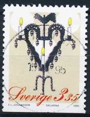 Sverige AFA 1848 Stemplet