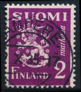 Finland AFA 185 Stemplet