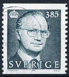 Sverige AFA 1858 Stemplet