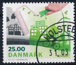 Danmark AFA 1860A Stemplet