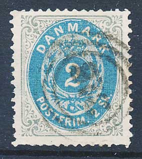 Danmark AFA 16b Stemplet