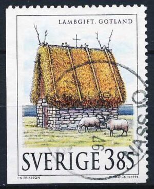 Sverige AFA 1869 Stemplet