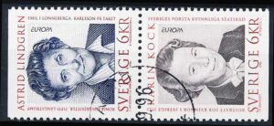 Sverige AFA 1872Co+1871Cn Stemplet