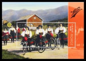 Norge AFA 1873 Miniark Postfrisk