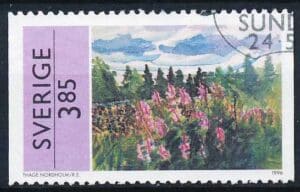Sverige AFA 1876 Stemplet