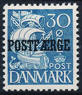 Danmark  Postfærge AFA 17 Ubrugt