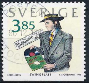 Sverige AFA 1895 Stemplet
