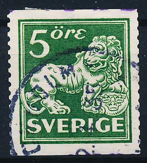 Sverige AFA 189H Stemplet
