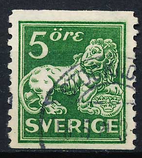 Sverige AFA 189y Stemplet