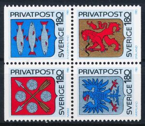 Sverige Rabatmærker AFA 19-22  4-Blok Postfrisk