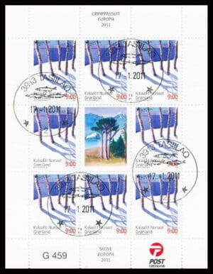 Grønland Småark AFA 19 Stemplet