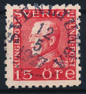 Sverige AFA 191B Stemplet