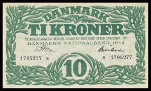 Danmark 10 Kroners 1948 Kvalitet 01 s 1795277
