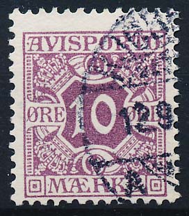 Danmark Avisporto AFA 04 Stemplet