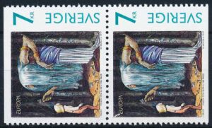 Sverige AFA 1929Co+1929Cn Postfrisk