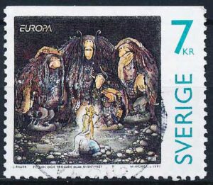 Sverige AFA 1930Co Stemplet