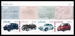 Norge AFA 1933-1936 Miniark Postfrisk
