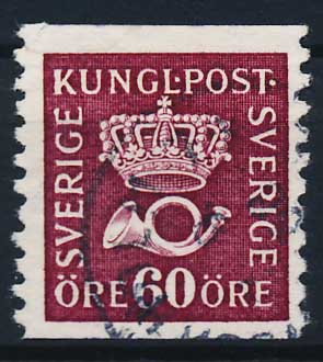 Sverige AFA 195 Stemplet