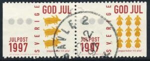 Sverige AFA 1956+1957 Stemplet