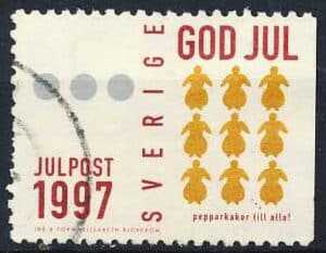 Sverige AFA 1957 Stemplet
