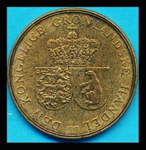 Grønland Styrelse  01 kr. 1957