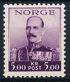 Norge AFA 195 Ubrugt