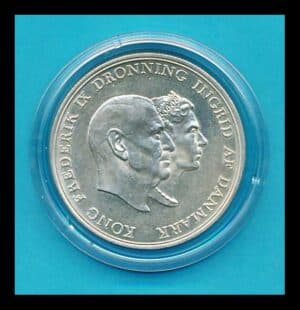 Danmark Frederik IX 1960 Erindringsmønt