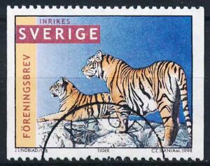 Sverige AFA 1961 Stemplet