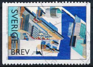 Sverige AFA 1965 Stemplet