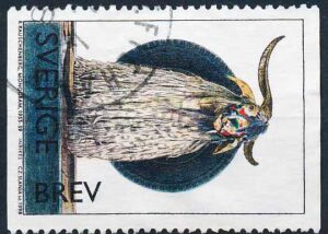 Sverige AFA 1966 Stemplet