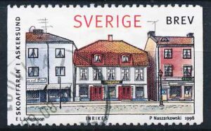Sverige AFA 1968 Stemplet