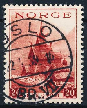 Norge AFA 197 Stemplet