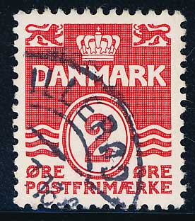 Danmark AFA 197 Stemplet