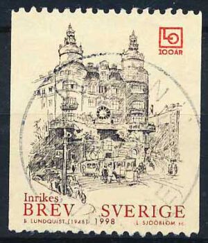 Sverige AFA 1973 Stemplet