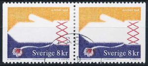 Sverige AFA 1976Cv+1976Ch Stemplet