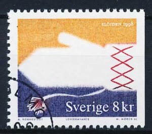 Sverige AFA 1976Ch Stemplet