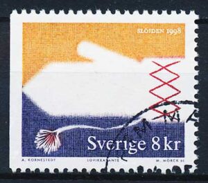 Sverige AFA 1976Cv Stemplet