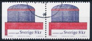 Sverige AFA 1977Cv+1977Ch Stemplet