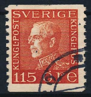 Sverige AFA 198 Stemplet