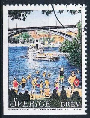 Sverige AFA 1982 Stemplet