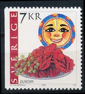 Sverige AFA 1986Cv Postfrisk