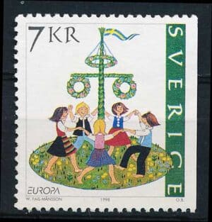 Sverige AFA 1987Ch Postfrisk