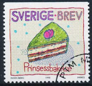 Sverige AFA 1992 Stemplet